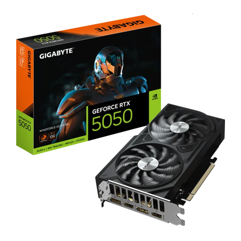 VGA Gigabyte GeForce RTX 5050 WINDFORCE OC V2 8G (6996)
