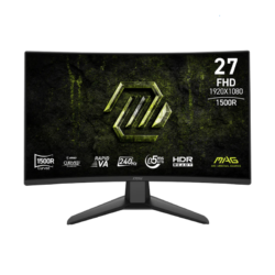 Monitor Gamer MSI 27" MAG 274CF FHD Rapido VA 240Hz 0.5ms 2xHDMI + 1xDP (II) (3305)