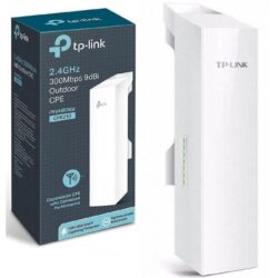 CPE de Exterior Tp-Link 2.4GHz 300Mbps 9dBi (CPE210)