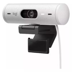 Cámara Web Logitech Full Hd 1080P Rightlight 4 Brio 500 Blanco