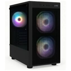 Gabinete Gamer LNZ M11 Mesh 3 Coolers FRGB Vidrio Templado