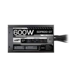 Fuente Sentey 600w SDP600-GT 80 Plus White Certificada ATX Negro