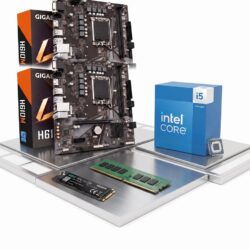 Combo Ecovision Intel I5 14400 + Mother + 8Gb + 256GB