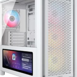 Gabinete Corsair Frame 4000D Lcd Xeneon Edge Rs White