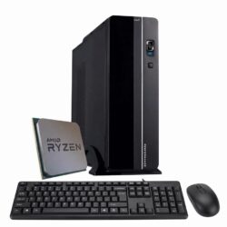 Pc Ecovision Oficina Slim Ryzen 3 3200G + 8Gb + 256Gb