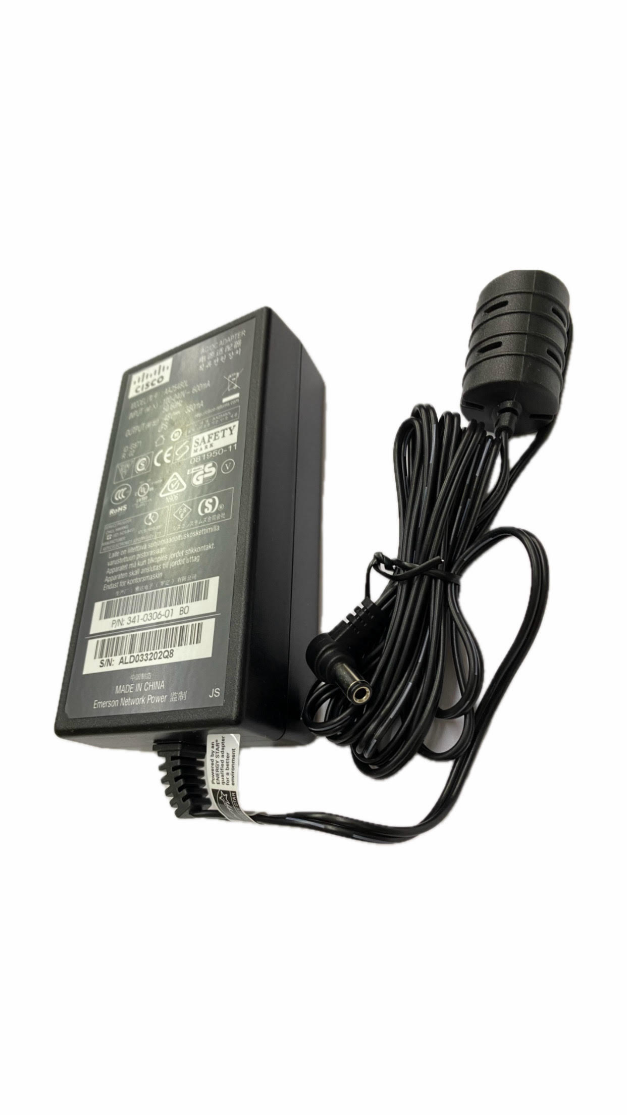Fuente Cisco Aa25480l 48v 380ma